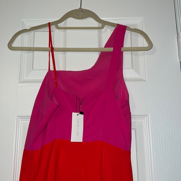 Sugar + Lips Pink and Red Dress - Picture 4 of 4